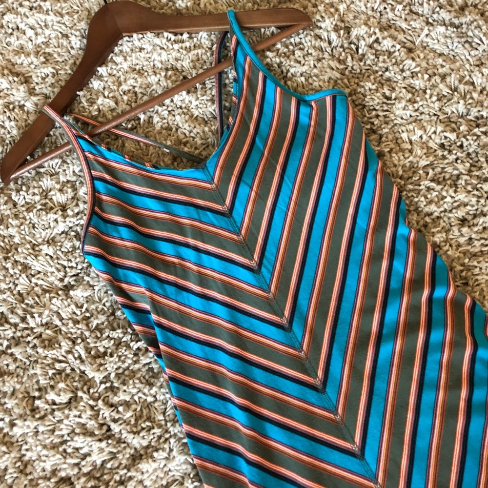 Patagonia Stripped Maxi Dress- M